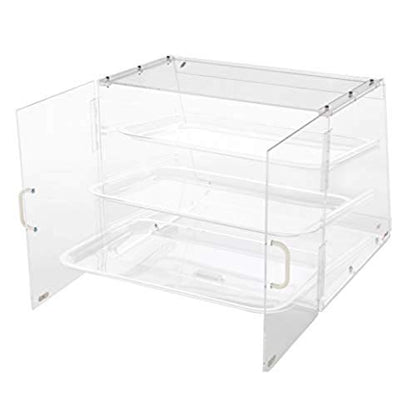  3-Tier Pastry Display Case, Acrylic Medium