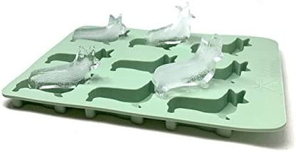  French Bulldog Ice Cube Tray And Treat Mold, 9 Frenchie Shaped Molds, BPA Free And Heat Resistant, Chocolate Mold