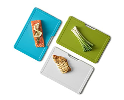 Joseph Joseph Folio™ Slim 3-piece Under-shelf Chopping Board Set
