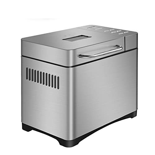  Mbj Bread Maker Stainless SteelAutomatic Bread Maker Programmable Bread Machine With Sizes Fruit Nut Dispenser
