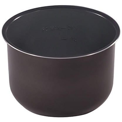  Ro 10-in-1 Pressure Cooker, Slow Cooker, Rice/Grain Cooker, 8 Quart & Ceramic Non Stick Interior Coated Inner Cooking Pot 8 Quart