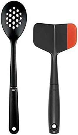 OXO Good Grips Ground Meat Chopper & Good Grips Large Silicone Flexible Turner, Stainless Steel