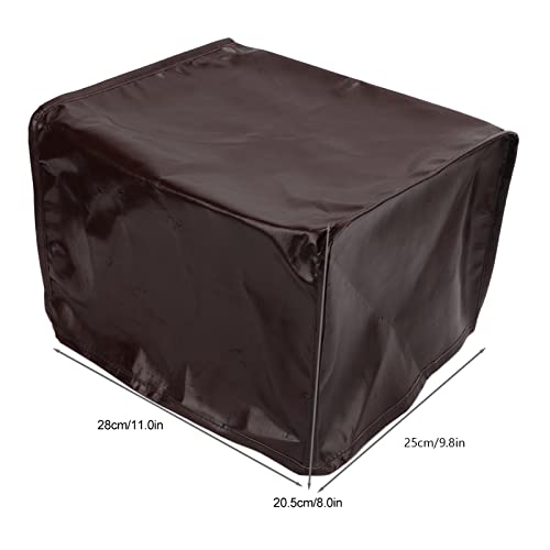  Bread Maker Machine Cover, Effective Long Life Span Waterproof Toaster Protector Exquisite For Kitchen Appliance(Brown)