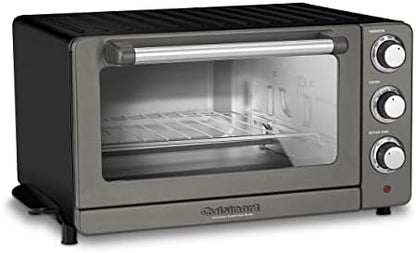 Cuisinart TOB-60NFR Toaster Oven Broiler With Convection , Silver(Renewed)