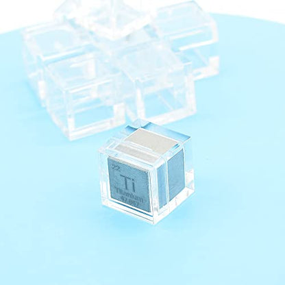  Acrylic Case For 10mm Element Cube Collection Clear Boxes Storage Small Size 14mm Element Cubes (For 10mm Cubes-10Pack)