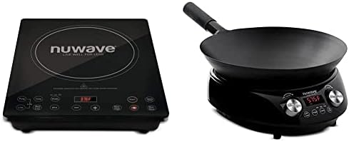  Pro Chef Induction Cooktop, Commercial-Grade, Portable, Powerful 1800W, Large 8” Heating Coil, 94 Temp Settings 100°F - 575°F In 5°F, Shatter-Proof Ceramic Glass Surface
