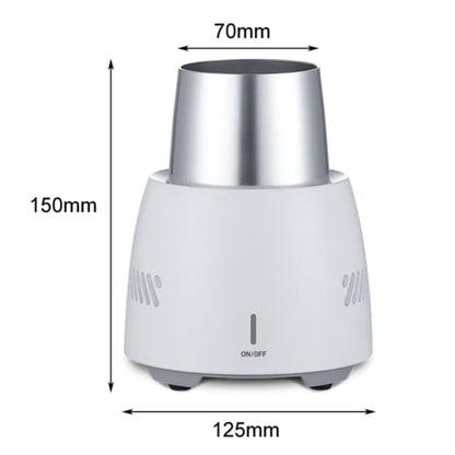  COOKOE Quick Cooling Coaster，Electric Cooling Cup,Drink Chiller,Portable Instant Cooling Cup USB Smart Electric Drink Cooler Cup Convenient Cooling Freezer For Home Kitchen Outdoor Coolers