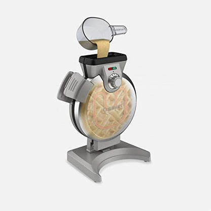 Cuisinart VWM-200PC1FR Vertical Waffle Maker, Stainless Steel (Renewed)