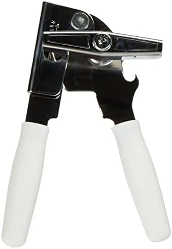 Kitchen Craft Swing-A-Way Heavy-Duty Can Opener, 18 Cm (7") - White