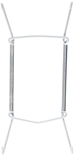  Orative Plate Display Hanger Expandable 7.5" To 9.5", White