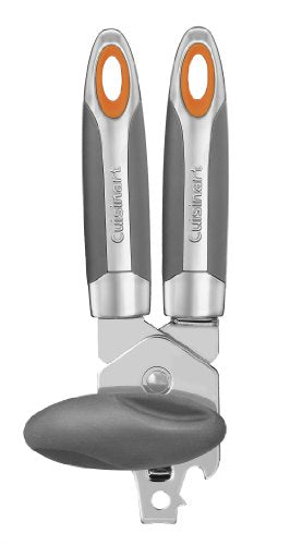 Cuisinart Attrezzo Can Opener, Polished Chrome/Orange
