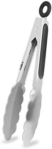  17 Inch Extra Long Grill Tongs, Ultimate Stainless Steel BBQ Tongs For Grilling, Cooking, BBQ/Barbecue, Buffet And Turning Food
