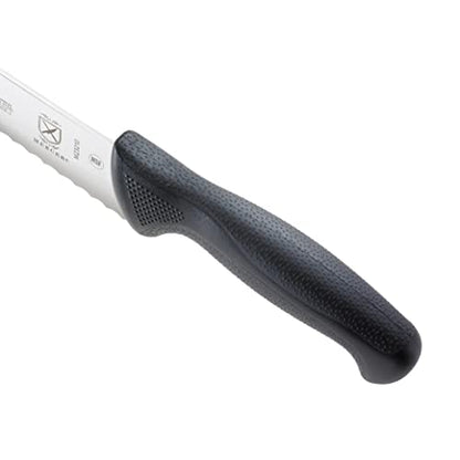  23210 Millennia Black Handle, 10-Inch Wide Wavy Edge, Bread Knife
