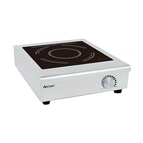  IND-C208V Manual Countertop Induction Cooker, Stainless Steel, 208v, Silver