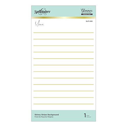  Glimmer HOT FOIL Plate SKINNYSTRI, Metal
