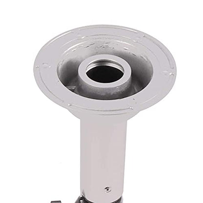  Adjustable Table Pedestal, Silver Aluminum Table Stand Leg Bases For Marine Boat Caravan Motorhome Workrooms 22-28 Inch Height Convenient And Portable
