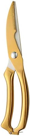  Poultry Shears Stainless Steel Rainbow Scissors Durable Sharp Spring Loaded Kitchen Meat Shear Cutting Food Meat Chicken Bone Vegetables