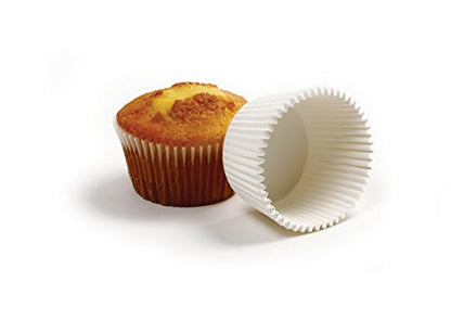  Giant Muffin Cups, White, Pack Of 48