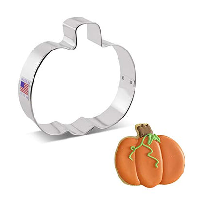  Pumpkin Cookie Cutter 4" Made In USA
