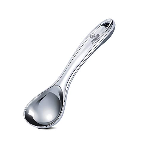  Heavy Duty Ice Cream Scoop, Commercial Ice Cream Scoop With Hook Longer Professional Antifreeze-Metal Easy-Grip Unbreakable,High Qality Zinc Alloy