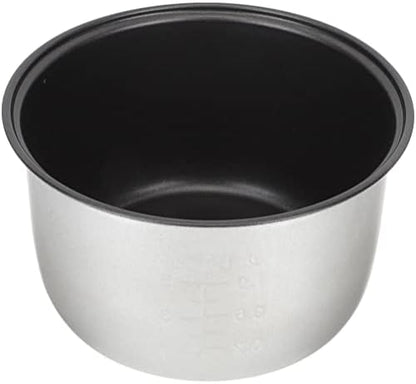  Stainless Steel Cookware Non- Stick Ricer Cooker Pot 3L Household Rice Cooker Inner Pot, Aluminum Alloy Non- Stick Rice Cooker Pot, Rose Gold Stainless Steel Cooking Utensils Pressure Cooker