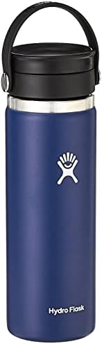 Hydro Flask Wide Mouth Flex Sip Lid Bottle - Stainless Steel Reusable Water Bottle - Vacuum Insulated, Dishwasher Safe, BPA-Free, Non-Toxic