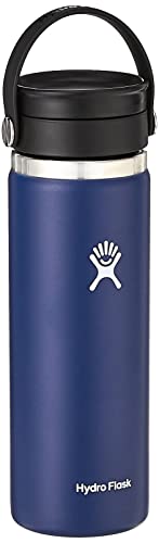 Hydro Flask Wide Mouth Flex Sip Lid Bottle - Stainless Steel Reusable Water Bottle - Vacuum Insulated, Dishwasher Safe, BPA-Free, Non-Toxic