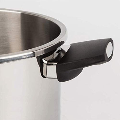  WETYG Stainless Steel Pressure Cooker With Easy Lock Lid，Adjustable Pressure Limiting Valve, -hand Operated Switch