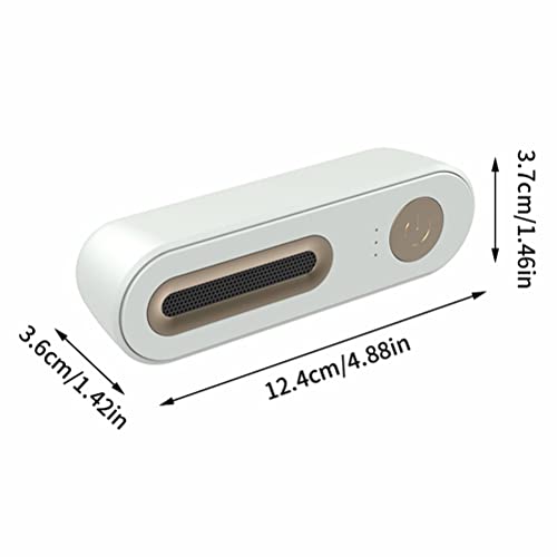  YAMSLAM Fridge Deodoriser Mini USB Fridge Deodorizer Portable Rechargeable Refrigerator Deodorizer Reusable Fridge Fresheners For Fridge Car Closet Wardrobe Shoe Closet Bathroom