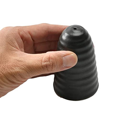  セトモノホンポ(Setomonohonpo) Oxidized Black Tubular Sprinkle [2.0 X 3.2 Inches (52 X 82 Mm] (Dining Table) Condiment Container