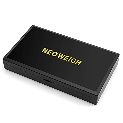  Pocket Scale With Case, 200g X 0.01g, Precision Gram Scale, Ounces Pocket Scales, Portable Herb Scale, 6 Weighing Units, Scale Grams, Spice Scale, Jewelry Scale, Backlit Display (Batteries Included)