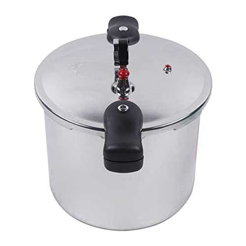  22L Thickened Explosion Proof Pressure Cooker,Large Capacity Pressure Cooker,Pressure Cooker,Rice Cooker,Rice Maker Cooker,Stainless Steel Rice Cooker,Silver Cylindrical Polished Process
