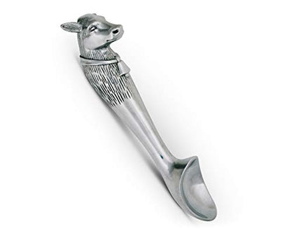  Designs Aluminum Cow Ice Cream Scoop 10 Inch Long