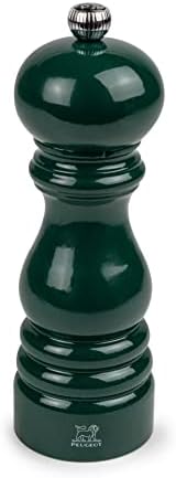 Peugeot EUGEOT - Paris Salt Mill 18 Cm - Paris Rama Collection - Classic Adjustment - PEFC Certified Wood - Made In France - Forest Green