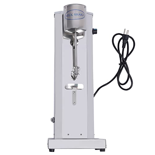  Milkshake Drink Mixer Machine, 16000rmp Commercia Electric Milkshake Maker, 110V Stainless Steel Single Head Milk Shake Machine With 800ml Cup For Cocktail Tea Drink