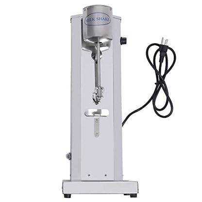  Milkshake Drink Mixer Machine, 16000rmp Commercia Electric Milkshake Maker, 110V Stainless Steel Single Head Milk Shake Machine With 800ml Cup For Cocktail Tea Drink