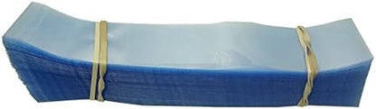 145 X 28 Mm Clear Perforated Shrink Band For Glass Jars, Plastic Jars, Metal Tins And More. [Compatible Diameter Range: 3 1/4" - 3 1/2"] - Bundle Of 250