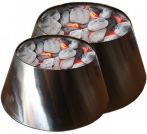  For Charcoal Grills, Medium Size - For Weber Kettle 22 26.75 WSM Smokey Mountain XL Kamado XL Big Green Egg
