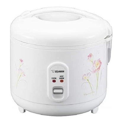  NS-RPC10 Rice Cooker And Warmer (1.0-Liter, Tulip) Bundle With 2-Piece Silicone Spatula Set And Rice Washing Bowl (3 Items)