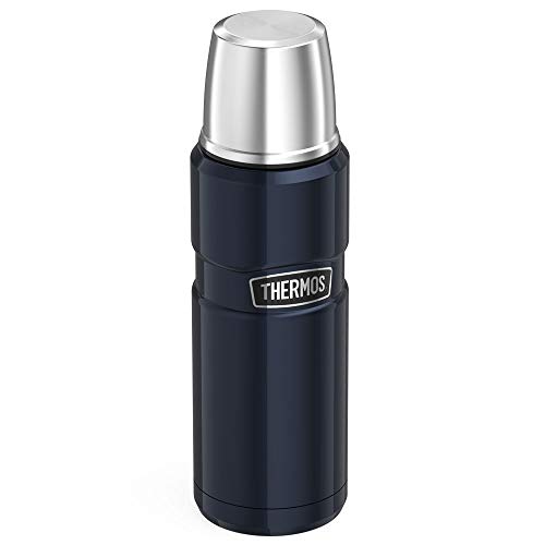 Thermos Stainless King Flask, Midnight Blue, 470 Ml