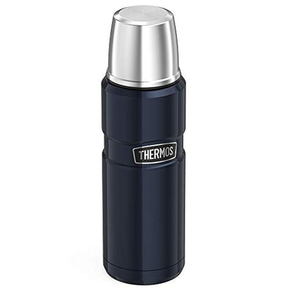 Thermos Stainless King Flask, Midnight Blue, 470 Ml
