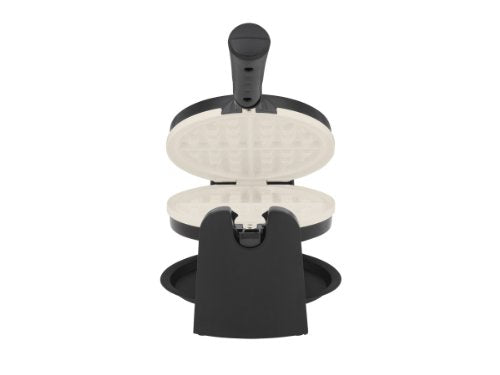 Oster® Titanium-Infused DuraCeramic Flip Waffle Maker, Black (CKSTWFBF10W-TECO)