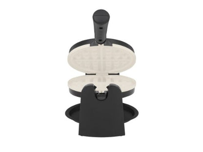 Oster® Titanium-Infused DuraCeramic Flip Waffle Maker, Black (CKSTWFBF10W-TECO)