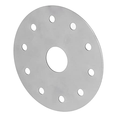  Heat Diffuser Plate Heat Diffuser Plate Stainless Steel Heat Diffuser Stainless Steel Induction Cooktop Converter Disk For Gas Stove Glass Cooktop Magnetic Cookware (Diameter 12.3CM)