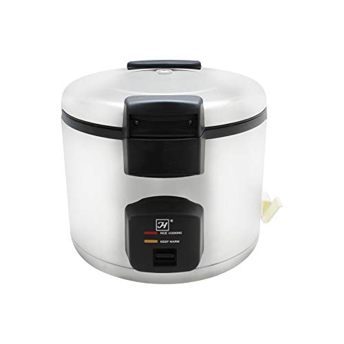  33 Cups Rice Cooker/warmer, Stainless Steel Exterior, Comes In Each
