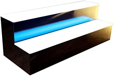  BARCONIC® LED Liquor Bottle Display Shelf - 2 Tier (Step) - 48"