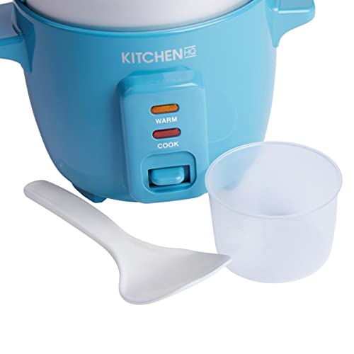 GENERIC Kitchen HQ 2-Cup Multi-Cooker And Steamer Set W/Spoon & Measuring Cup (Renewed)