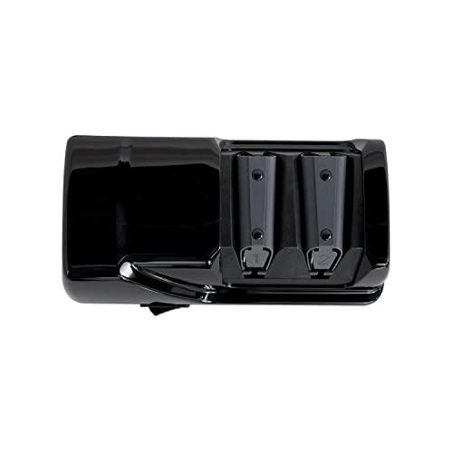  'sChoice 316 Diamond Hone Knife Sharpener For 15-Degree Knives With Precision Guides To Sharpen Straight And Fine Edge Knives, 2-Stage, Black