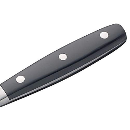Kitchen Craft MasterClass Stainless Steel Carving Fork With Guard, For Meat And All Roasts, Comfortable Grip, 28 Cm (11"), Black