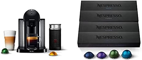  Nespresso Vertuo Coffee And Espresso Machine By Breville, 5 Cups, Chrome